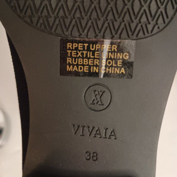 VIVAIA Ryan Blue Water Resistant Chelsea Boots Womens Sz 7.5 (EU 38) - Picture 14 of 15